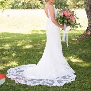 CASABLANCA 1975 SZ 2 WEDDING DRESS